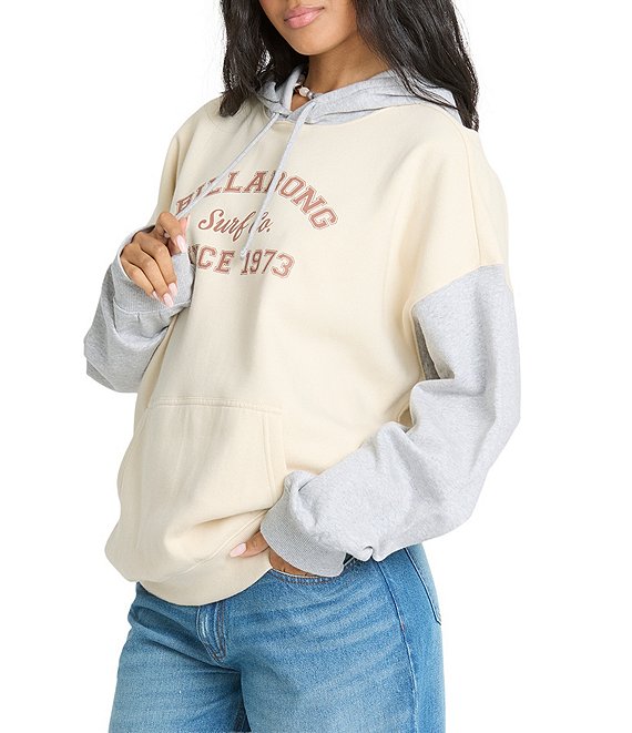 BILLABONG Women's Gold Coast Hoodie Salt Crystal