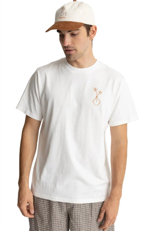 RHYTHM Outside Vintage T-Shirt Vintage White Men's Short Sleeve T-Shirts Rhythm 