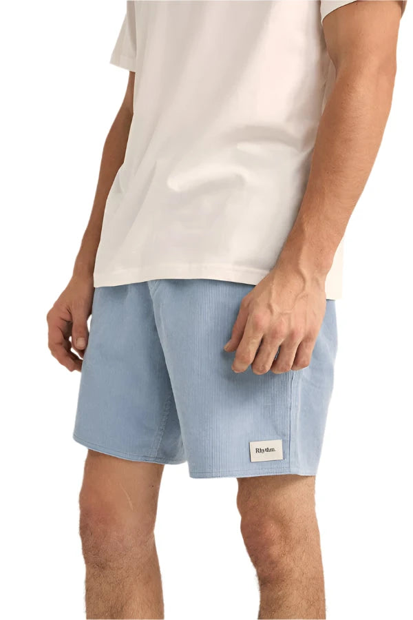 RHYTHM Classic Cord Jam Sky Men's Walkshorts Rhythm