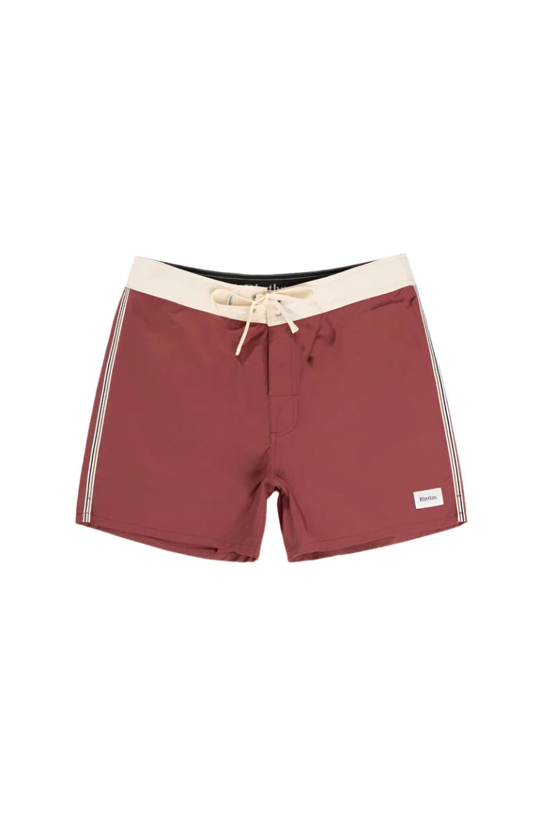 RHYTHM Heritage Trunk Merlot Men's Boardshorts Rhythm