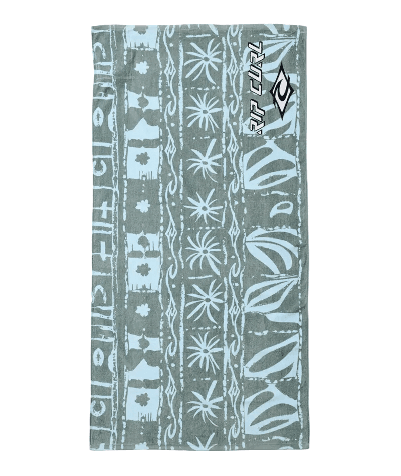 RIP CURL Sunstash Beach Towel Mineral Blue Towels Rip Curl
