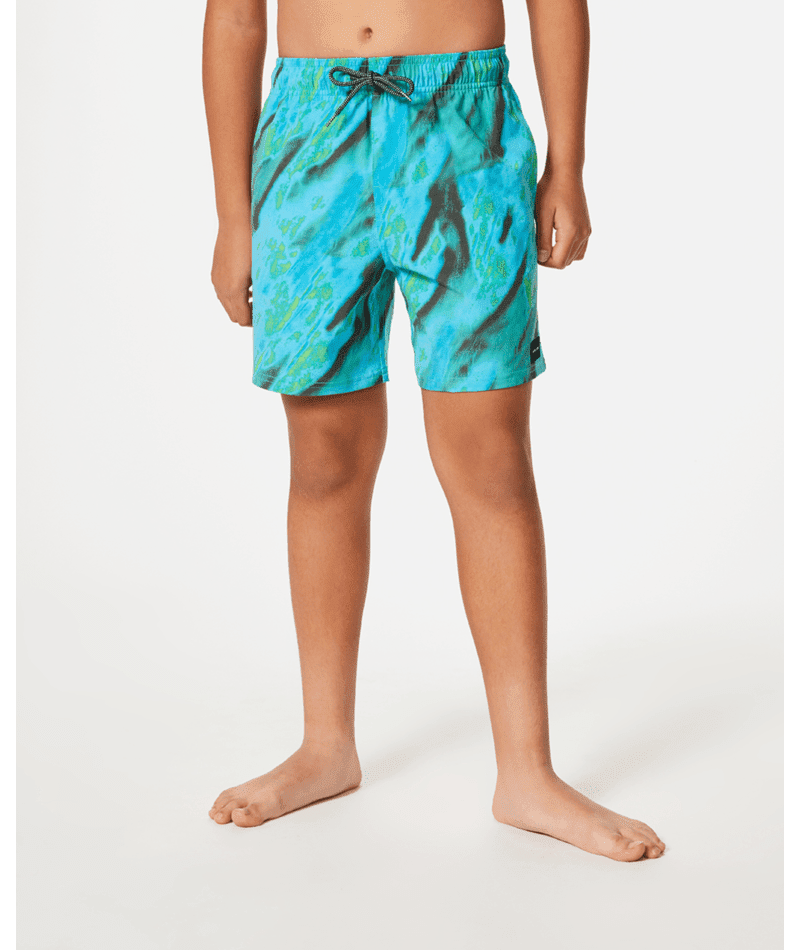 RIP CURL Boys Party Pack Volley Boardshorts Real Blue Boy's Boardshorts Rip Curl 