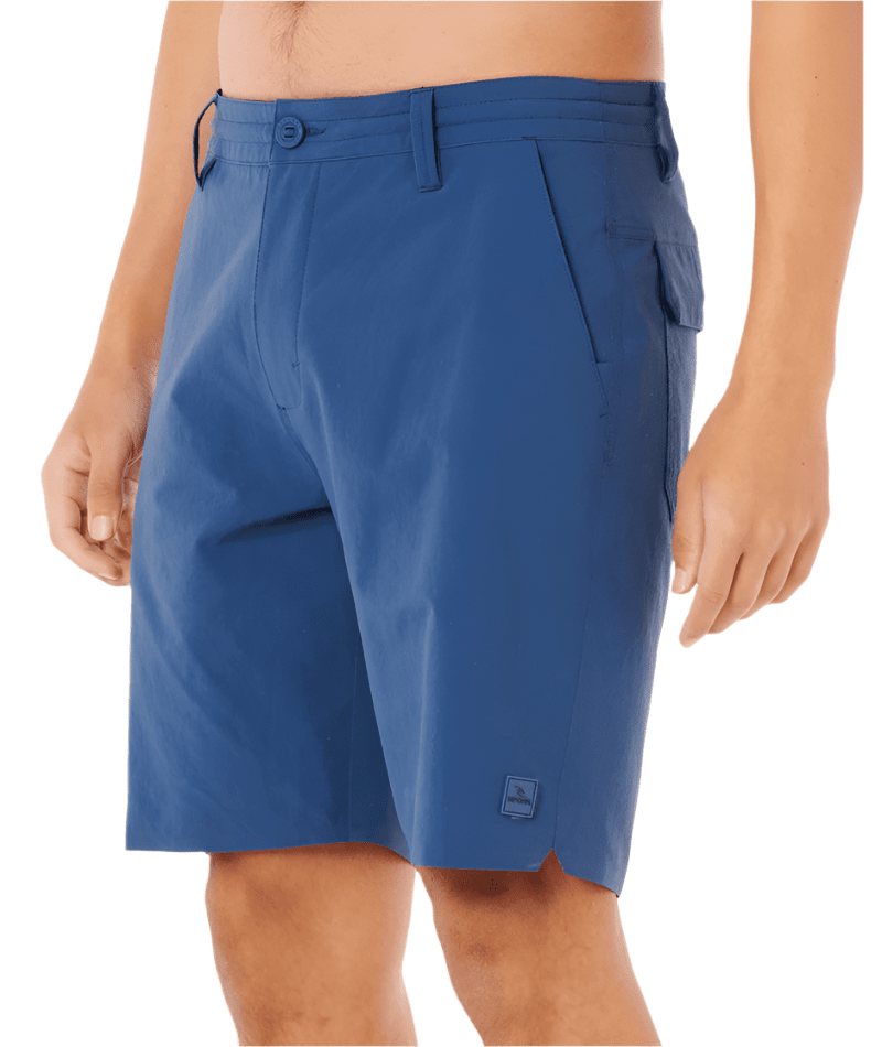RIP CURL Global Entry Boardwalk Shorts Washed Navy Men's Hybrid Shorts Rip Curl