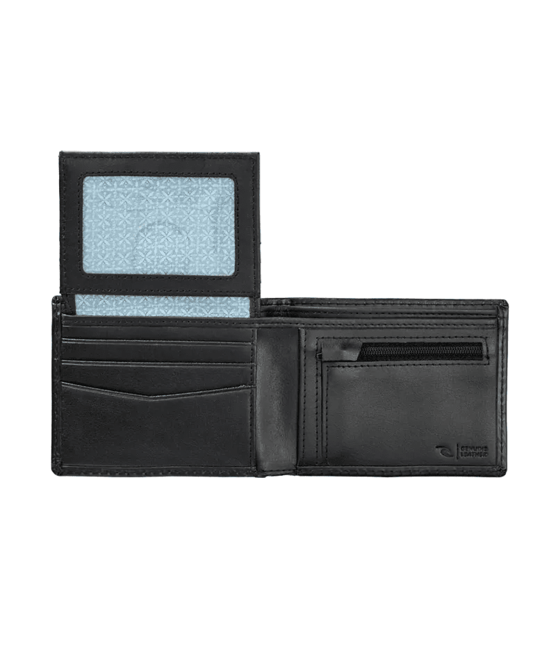 RIP CURL Pacific Rinse RFID All Day Wallet Black Men's Wallets Rip Curl