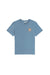 RHYTHM Sun Life T-Shirt Vintage Blue Men's Short Sleeve T-Shirts Rhythm 