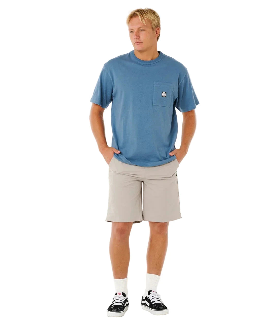 RIP CURL Boardwalk Premium Surf Hybrid Boardshort Stone Men's Hybrid Shorts Rip Curl