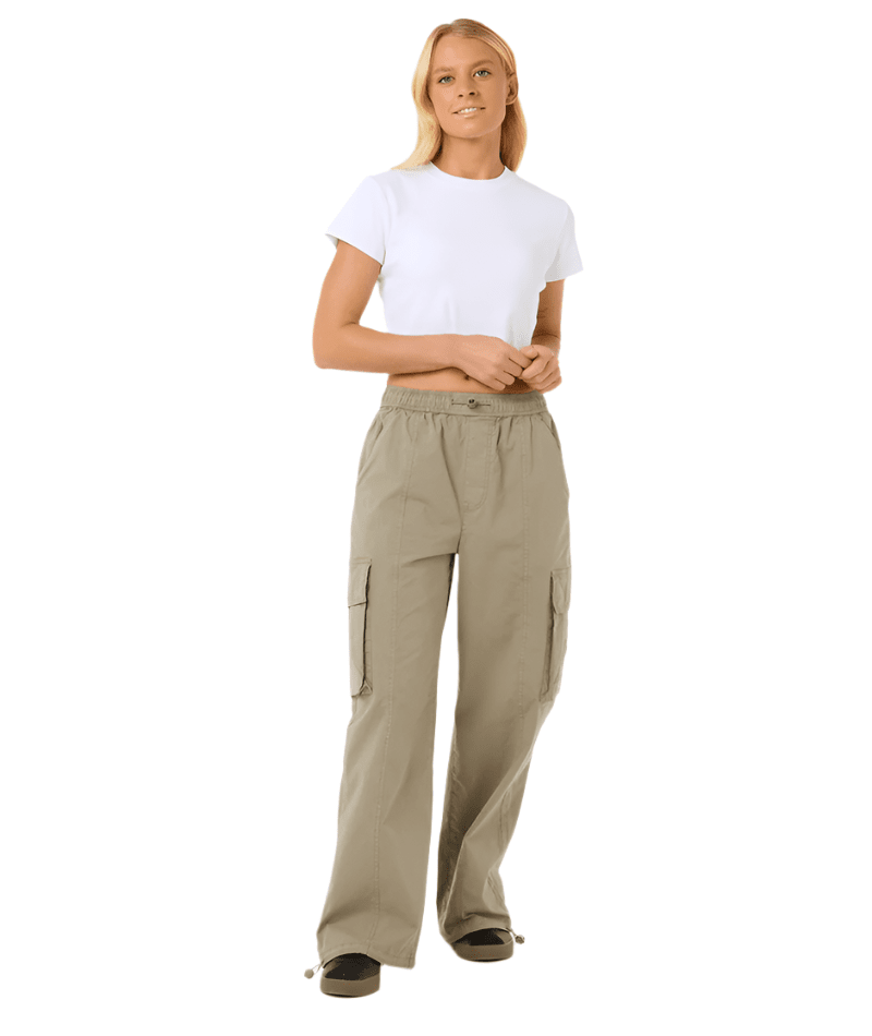 RIP CURL Women's San Carlos Cargo Pant Sage Women's Pants Rip Curl