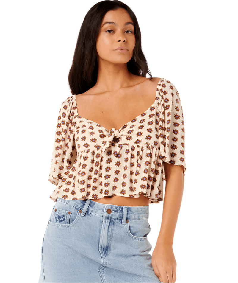 RIP CURL Cala Nights Top Multi Women's Blouses Rip Curl