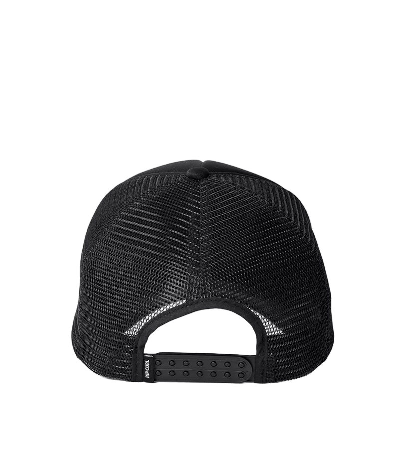 RIP CURL Women's Surf Puff Trucker Hat Black/Black Women's Hats Rip Curl