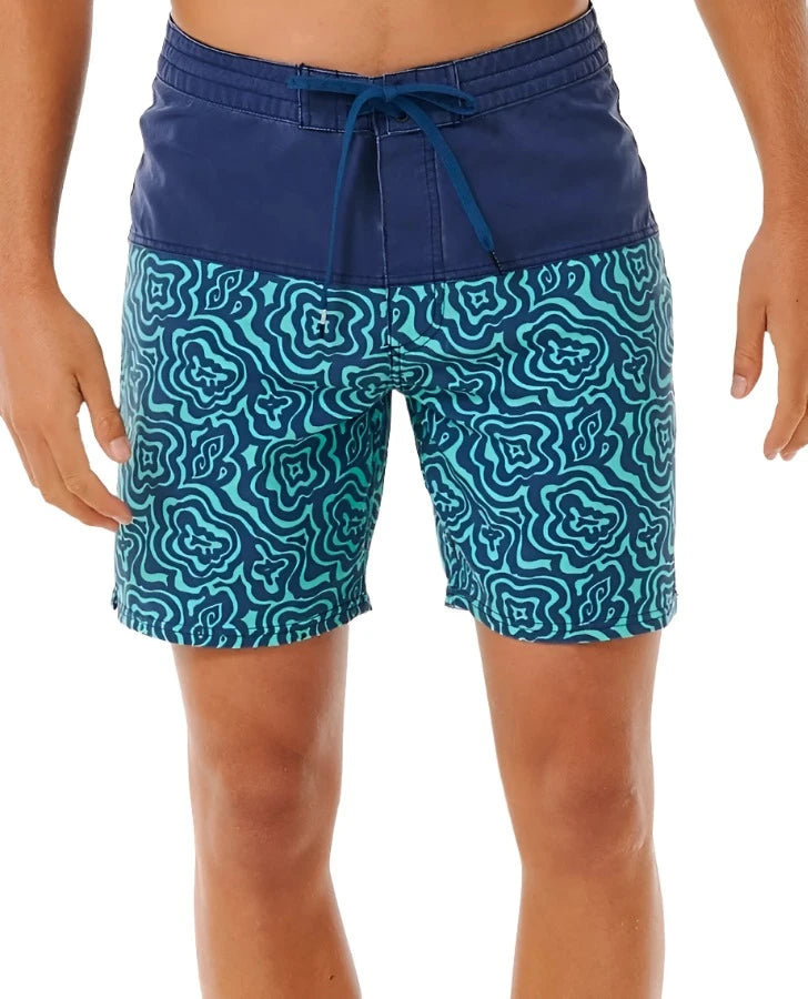 RIP CURL Mirage Downline Board short Washed Navy Men's Boardshorts Rip Curl