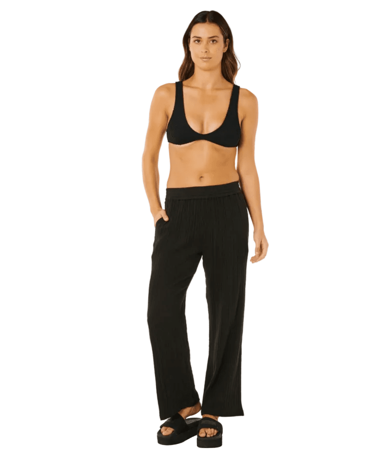 RIP CURL Women's Premium Surf Full Length Pant Black Women's Pants Rip Curl