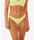 RIP CURL Women's Premium Surf Cheeky Bikini Bottom Bright Yellow Women's Bikini Bottoms Rip Curl 