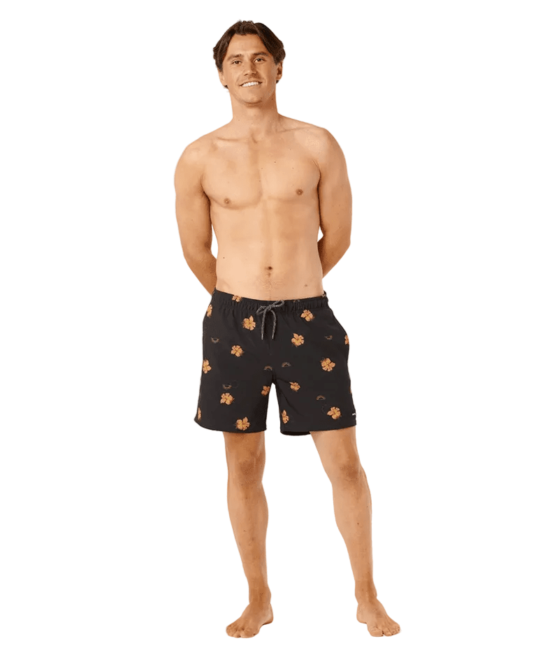 RIP CURL Sessions Volley Boardshorts Black Men's Boardshorts Rip Curl