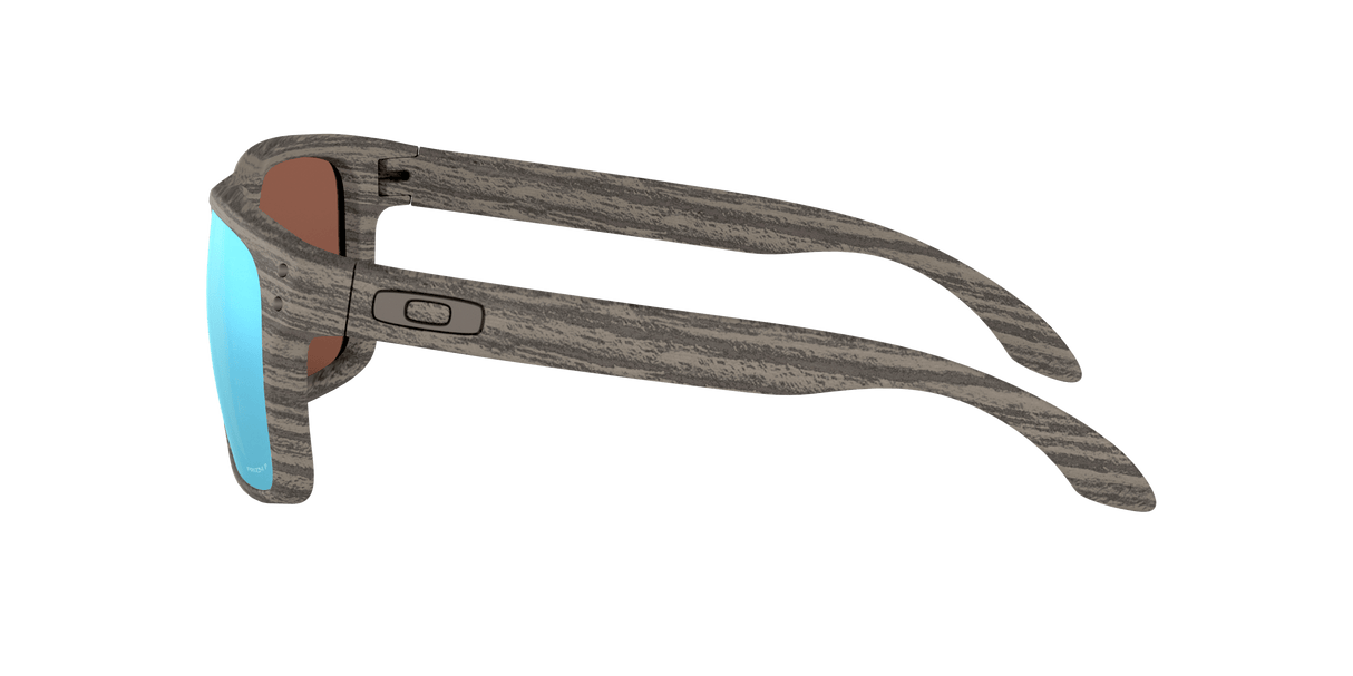 OAKLEY Holbrook Woodgrain - Prizm Deep Water Polarized Sunglasses Sunglasses Oakley