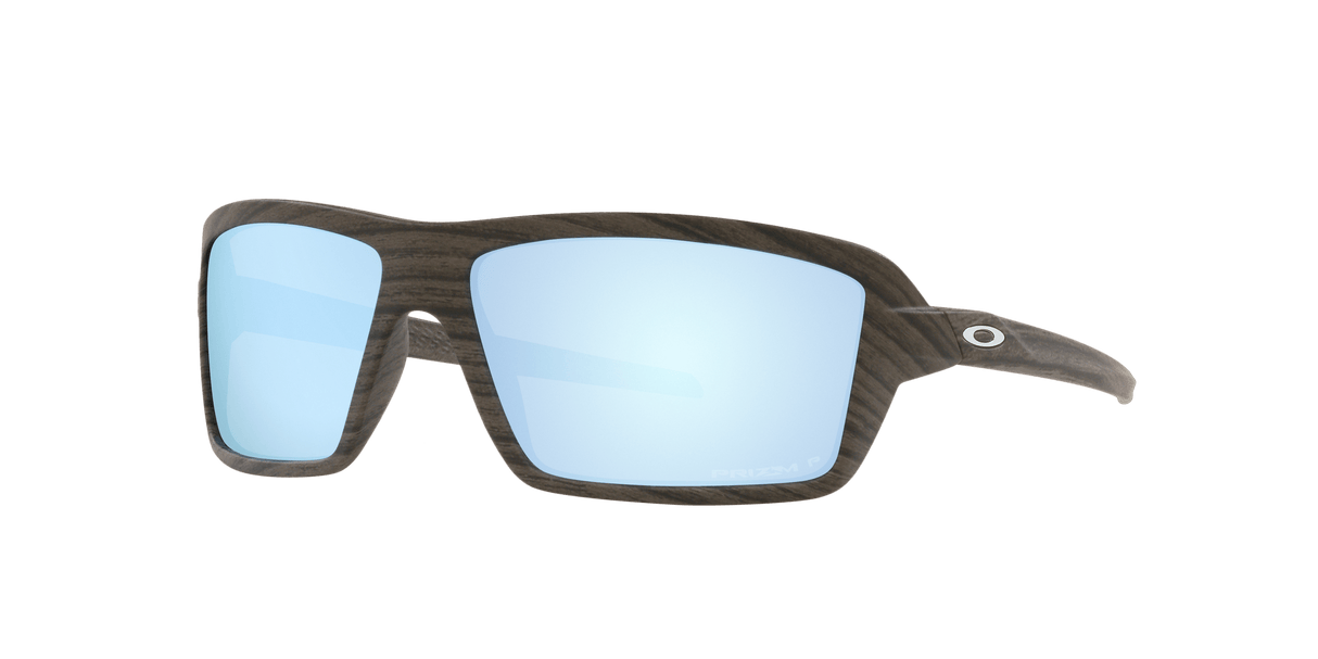 OAKLEY Cables Woodgrain - Prizm Deep Water Polarized Sunglasses Sunglasses Oakley