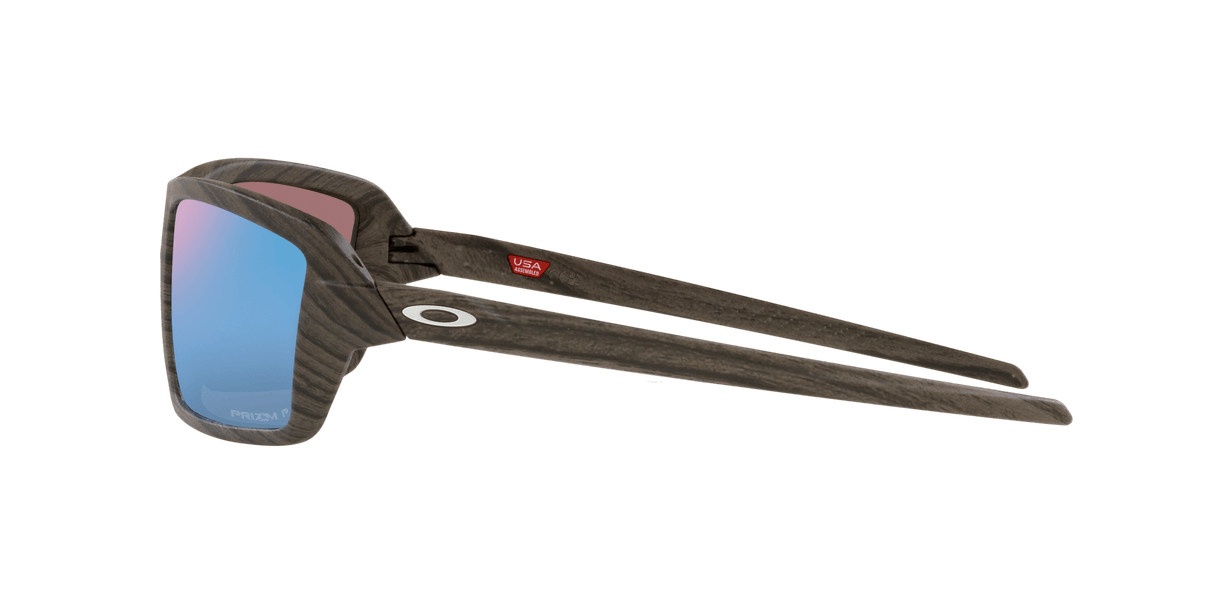 OAKLEY Cables Woodgrain - Prizm Deep Water Polarized Sunglasses Sunglasses Oakley