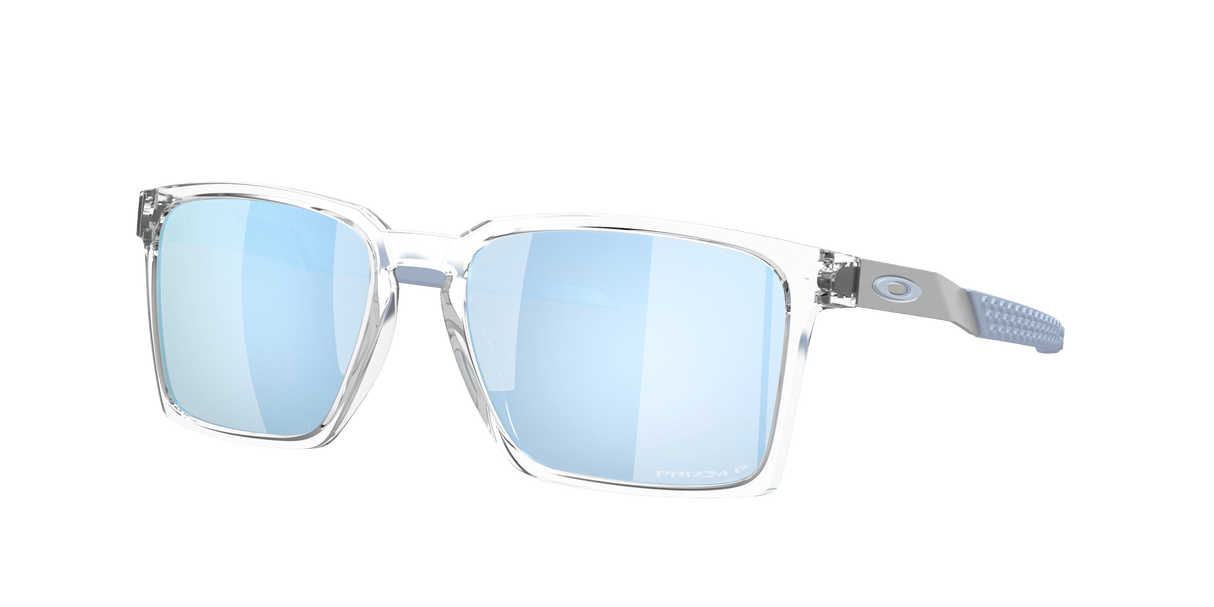 OAKLEY Exchange Polished Clear - Prizm Sapphire Polarized Sunglasses Sunglasses Oakley