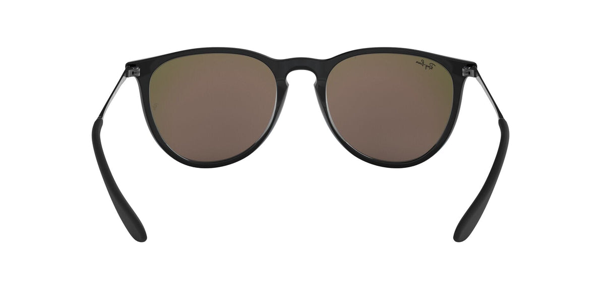 RAY-BAN Erika Color Mix Black/Gunmetal - Blue Mirror Sunglasses Sunglasses Ray-Ban