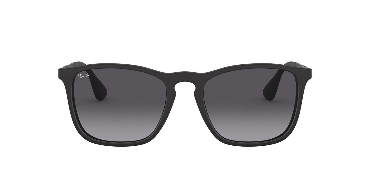 RAY-BAN Chris Black - Grey Gradient Sunglasses Sunglasses Ray-Ban