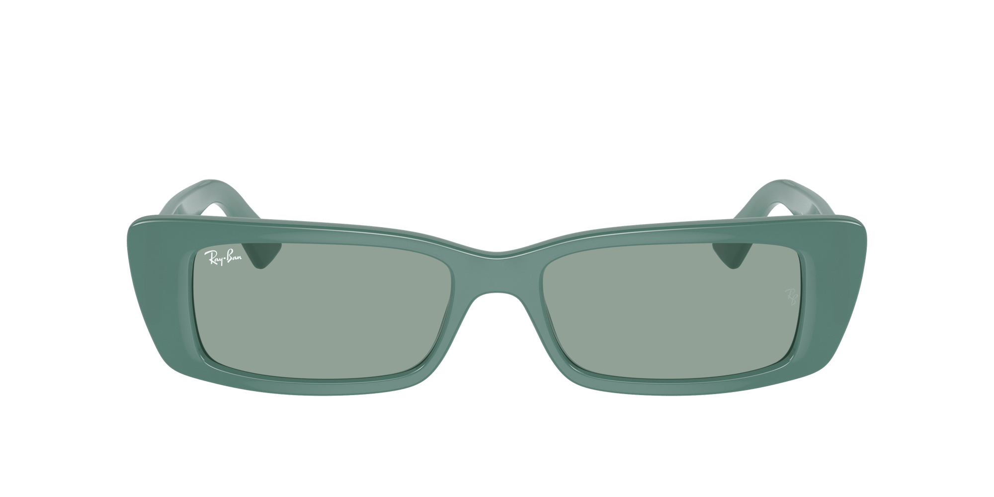 RAY-BAN Teru Polished Algae Green - Petrol Green Sunglasses
