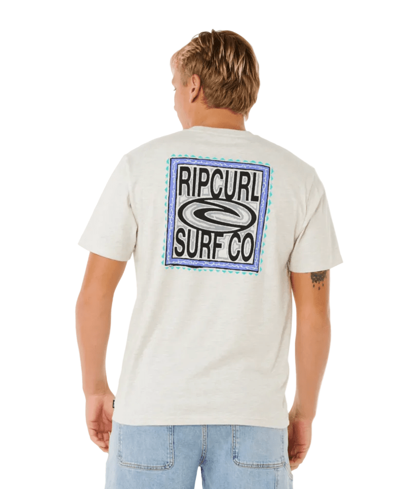 RIP CURL Trad T-Shirt Sports Marle Men's Short Sleeve T-Shirts Rip Curl