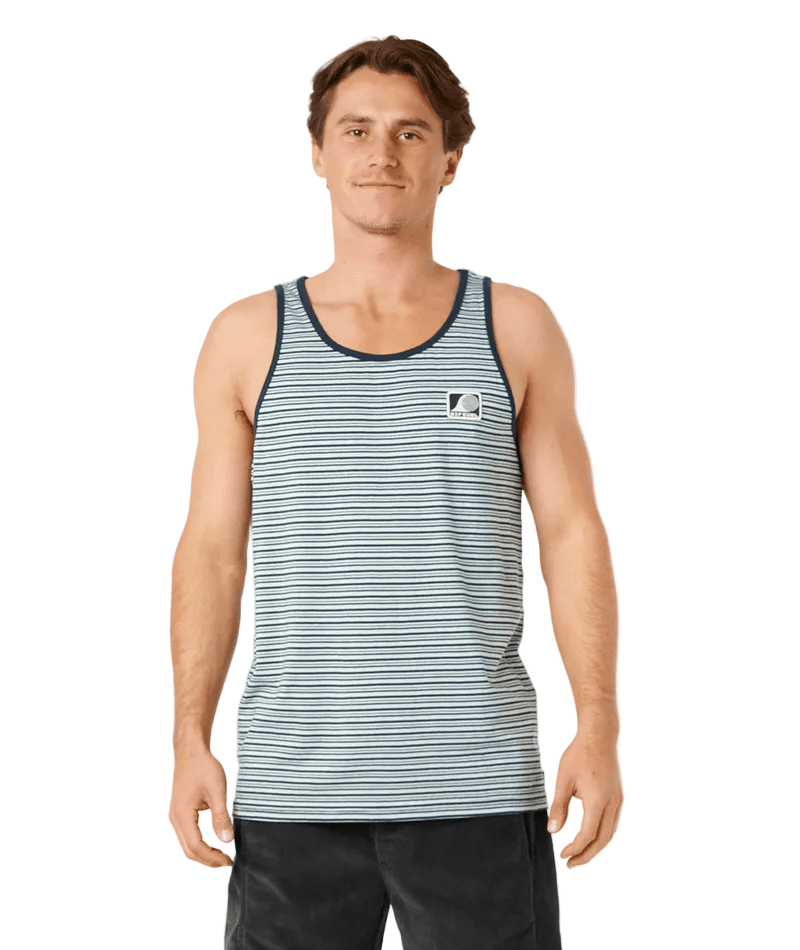 RIP CURL Artist Of The Search Tank Dark Navy Men's Tank Tops Rip Curl