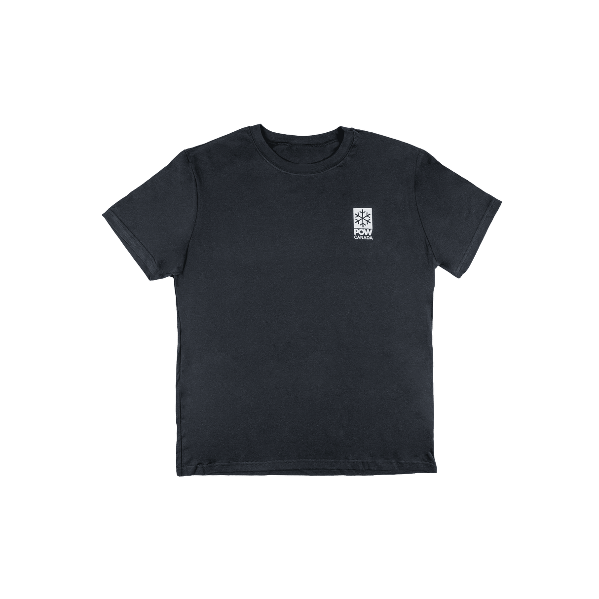 PROTECT OUR WINTERS POW Logo T-Shirt Black Men's Short Sleeve T-Shirts Protect Our Winters