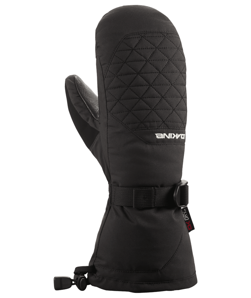 DAKINE Women's Leather Camino Mitts Black Women's Snow Mitts Dakine
