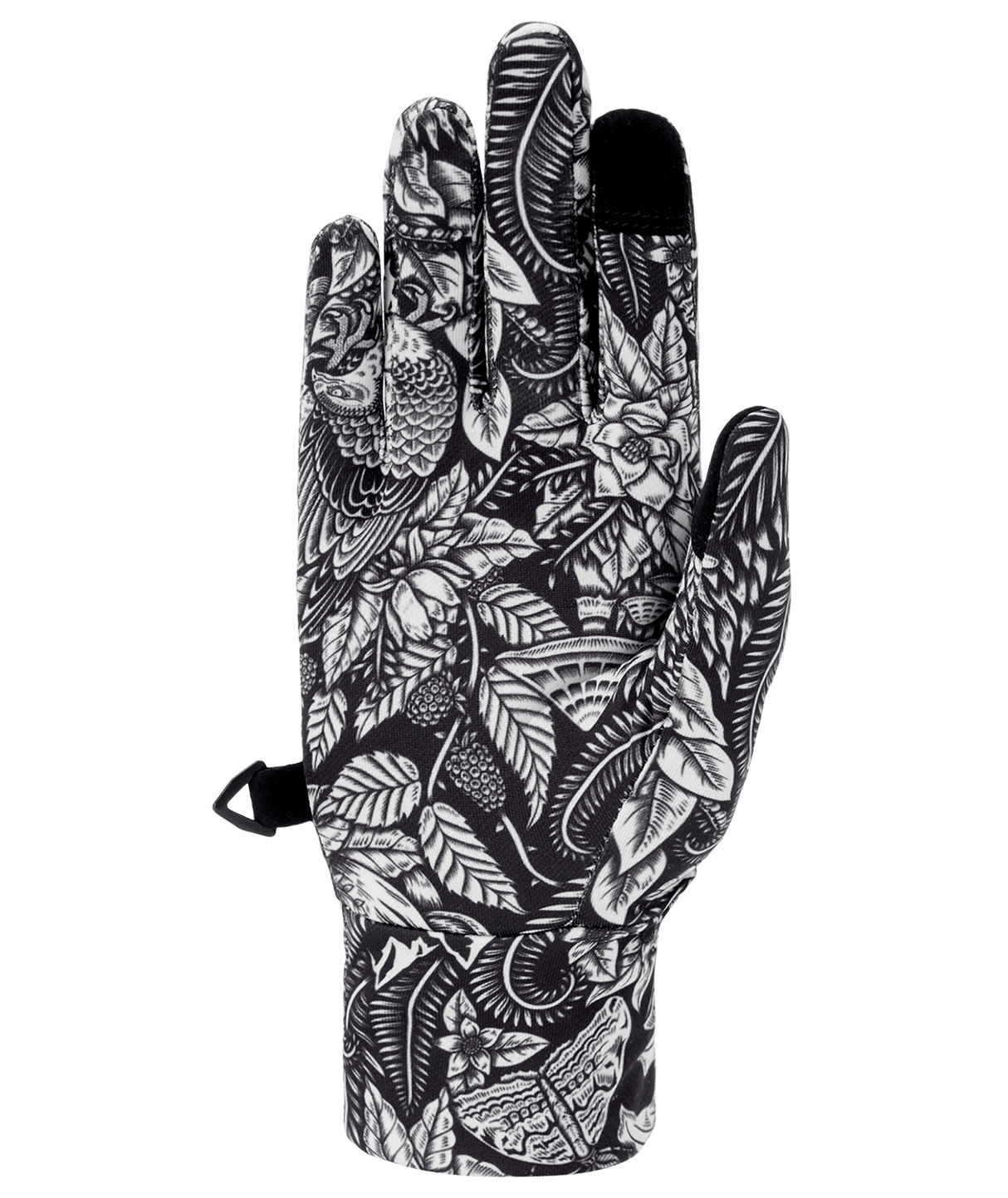 DAKINE Women's Rambler Glove Liners Kingdom Black Women's Glove Liners Dakine