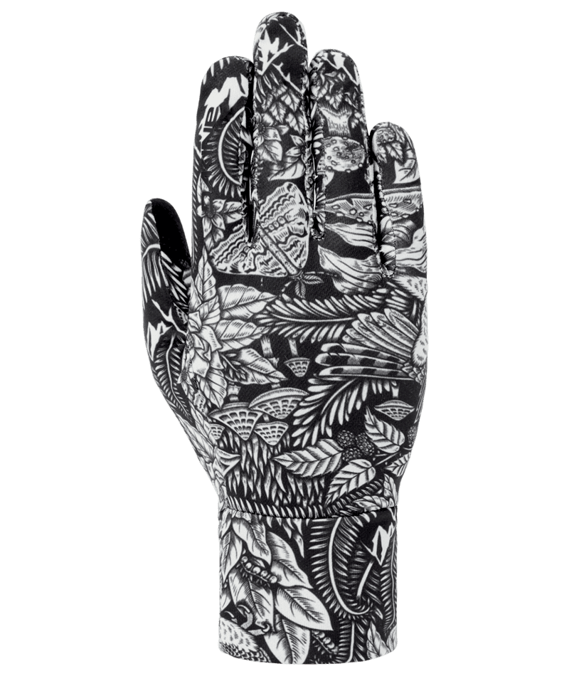 DAKINE Women's Rambler Glove Liners Kingdom Black Women's Glove Liners Dakine