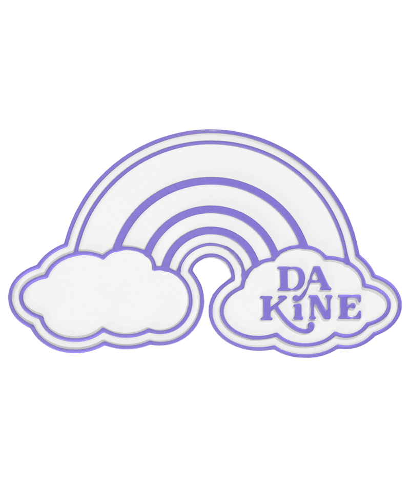 DAKINE Da Rainbow Stomp Pad White/Purple Snowboard Stomp Pads Dakine