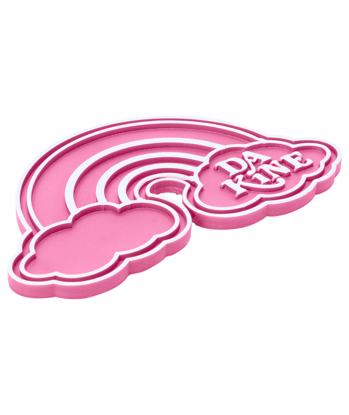 DAKINE Da Rainbow Stomp Pad Pink/White Snowboard Stomp Pads Dakine