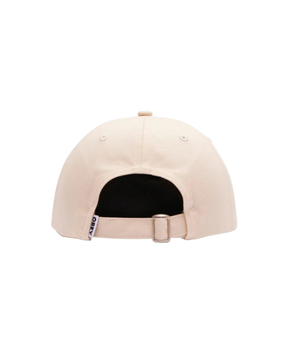 OBEY Icon Eyes 6 Panel II Strapback Hat Unbleached Men's Hats Obey