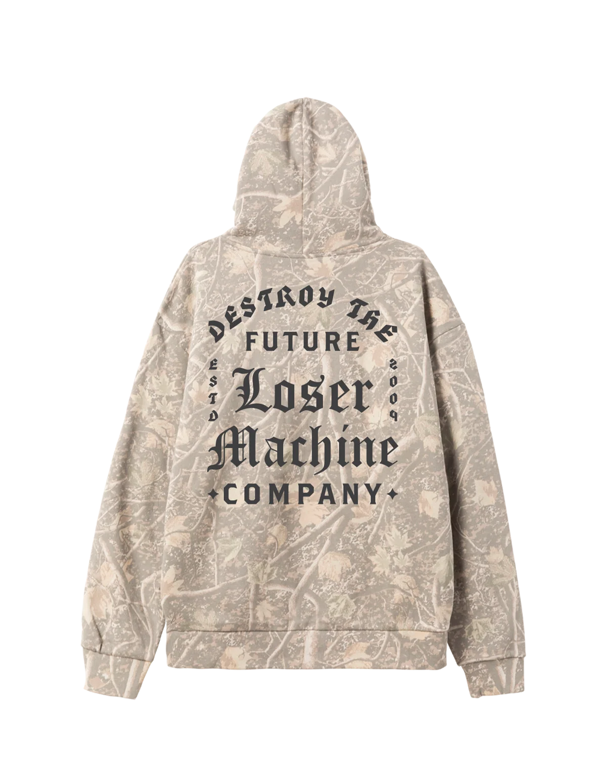 LOSER MACHINE Revoke Heavyweight Hoodie Deadwood Camo