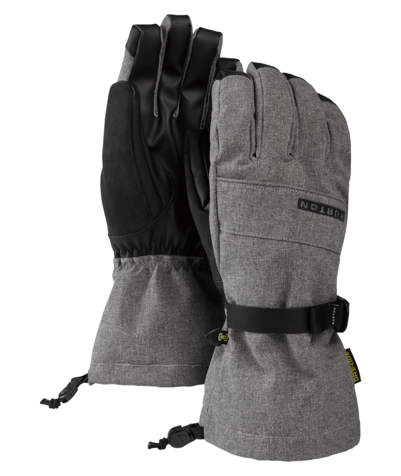 BURTON Profile Glove Grey Heather Men's Glove Liners Burton