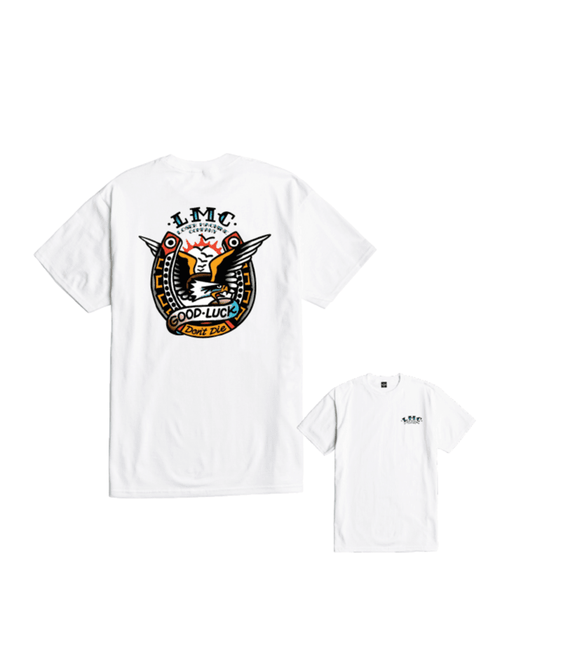 LOSER MACHINE Old World T-Shirt White Men's Short Sleeve T-Shirts Loser Machine