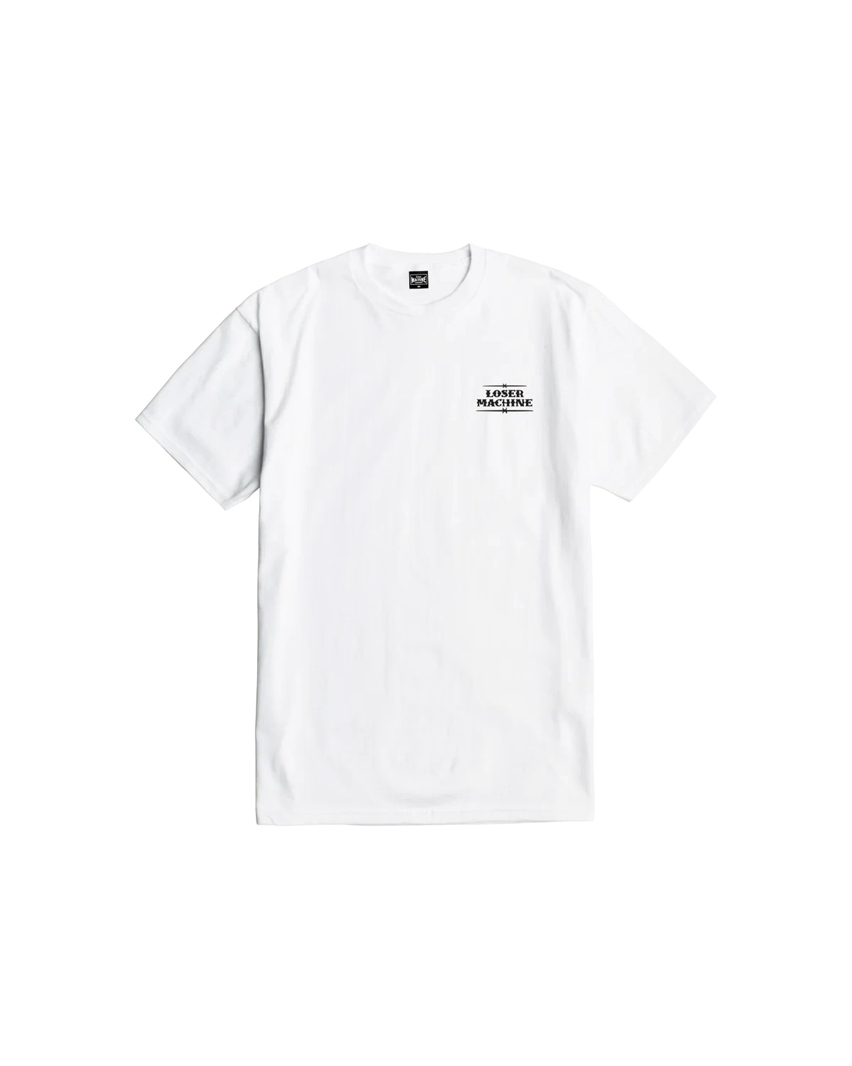 LOSER MACHINE Hardened T-Shirt White Men's Short Sleeve T-Shirts Loser Machine