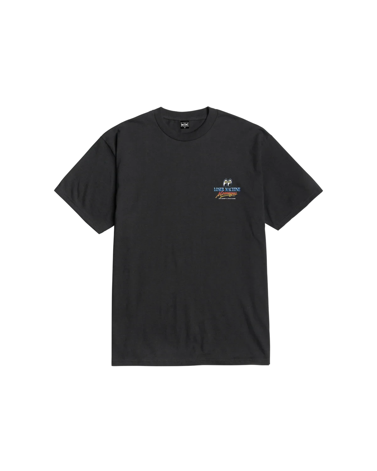 LOSER MACHINE Red Hot T-Shirt Black Men's Short Sleeve T-Shirts Loser Machine