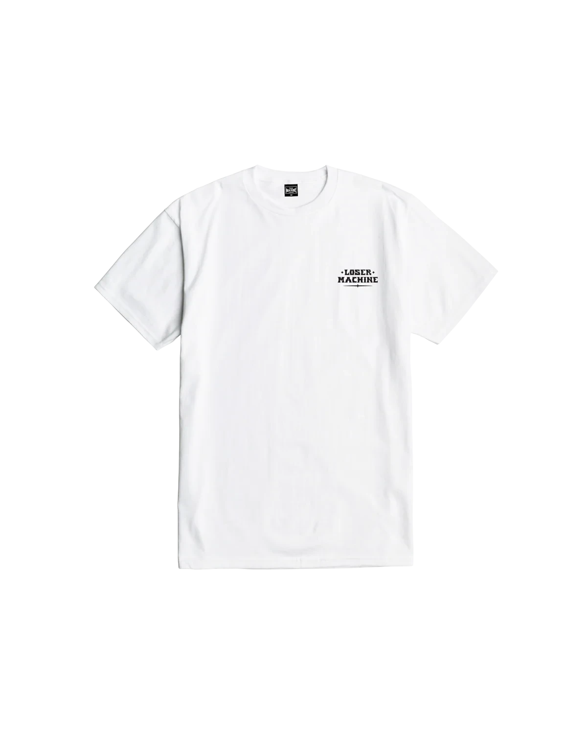 LOSER MACHINE Steadfast T-Shirt White Men's Short Sleeve T-Shirts Loser Machine