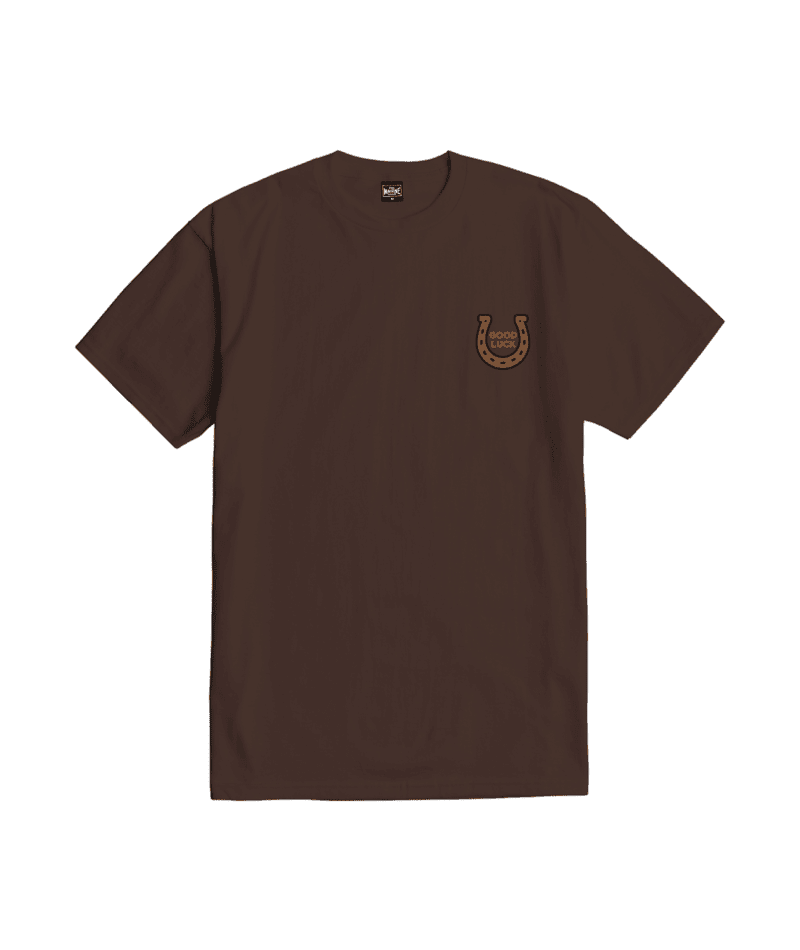 LOSER MACHINE Gambling House T-Shirt Java Brown Men's Short Sleeve T-Shirts Loser Machine