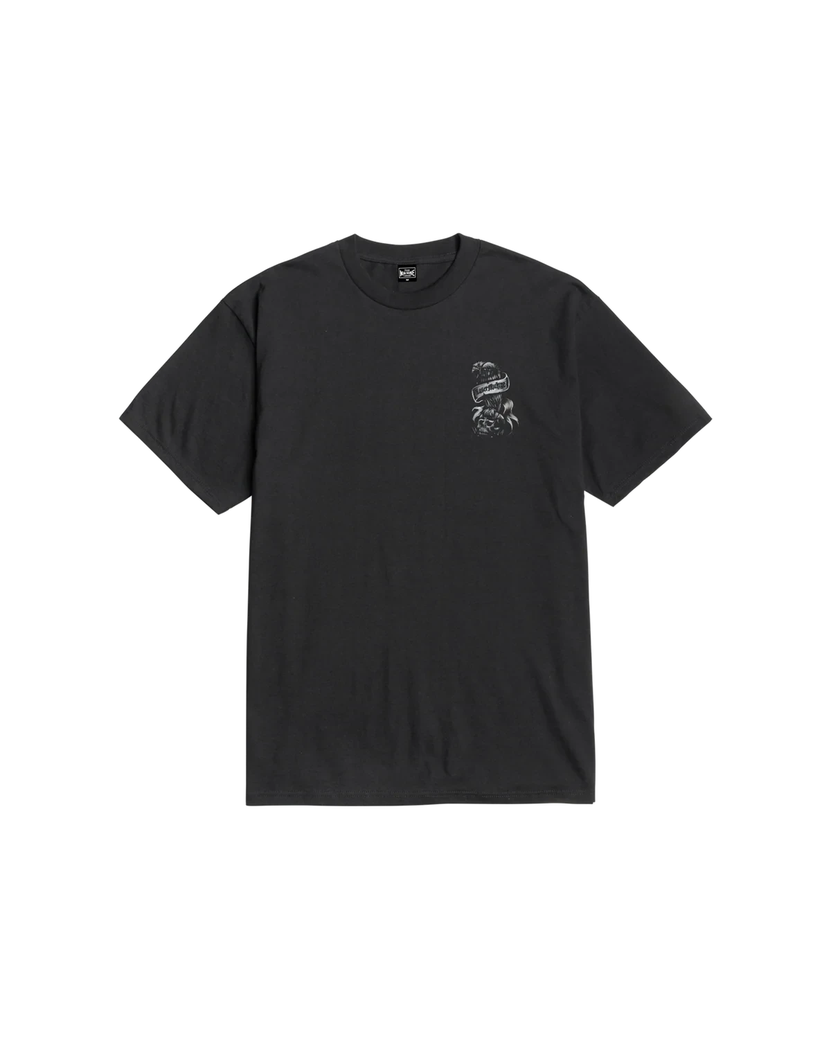 LOSER MACHINE Family Ties Stock T-Shirt Black Men's Short Sleeve T-Shirts Loser Machine