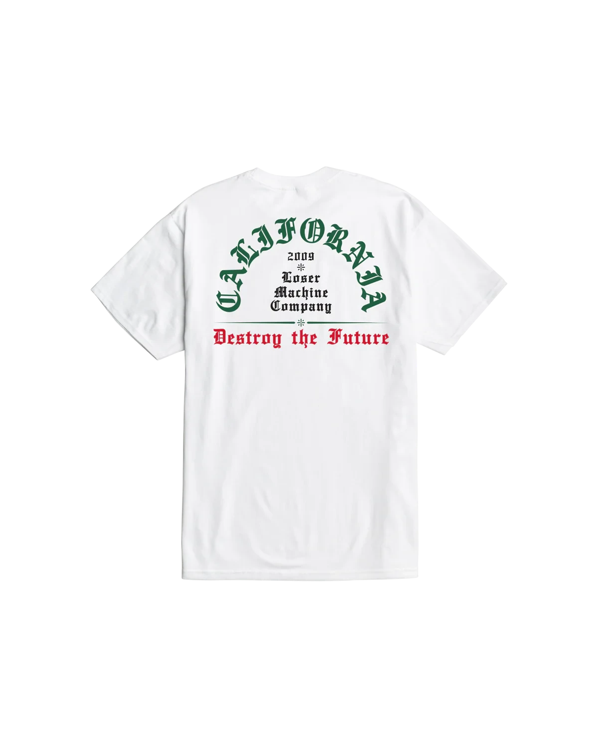 LOSER MACHINE Established V2 Stock T-Shirt White Men's Short Sleeve T-Shirts Loser Machine
