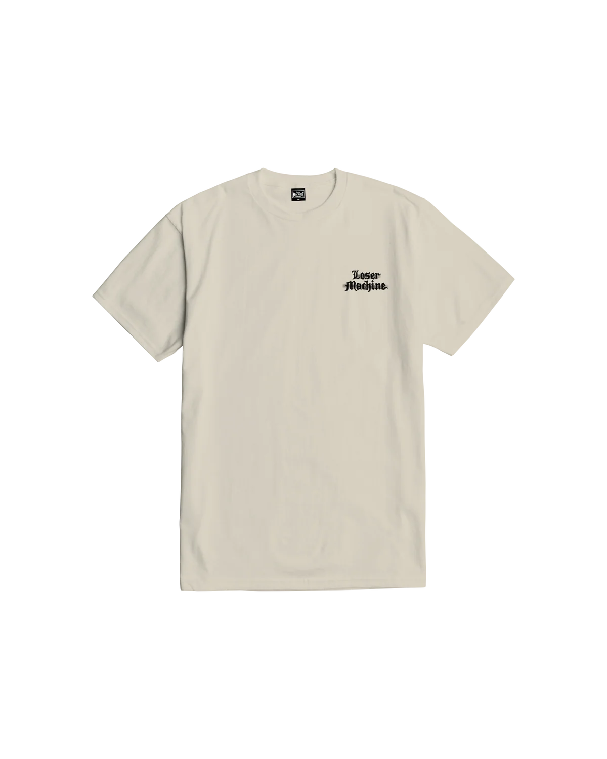 LOSER MACHINE Blind Justice T-Shirt Cream
