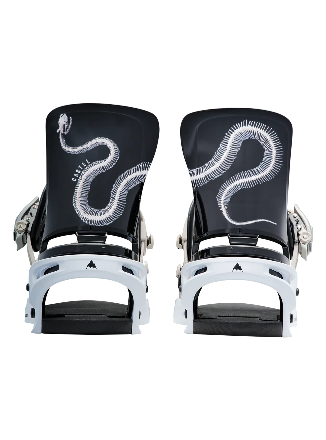 BURTON Cartel Snowboard Bindings Skeleton Snake 2027 Men's Snowboard Bindings Burton