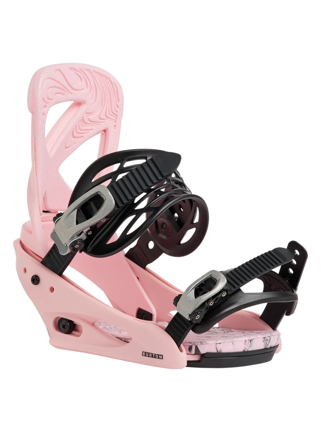 BURTON Women's Scribe Snowboard Bindings Pink 2027 Women's Snowboard Bindings Burton