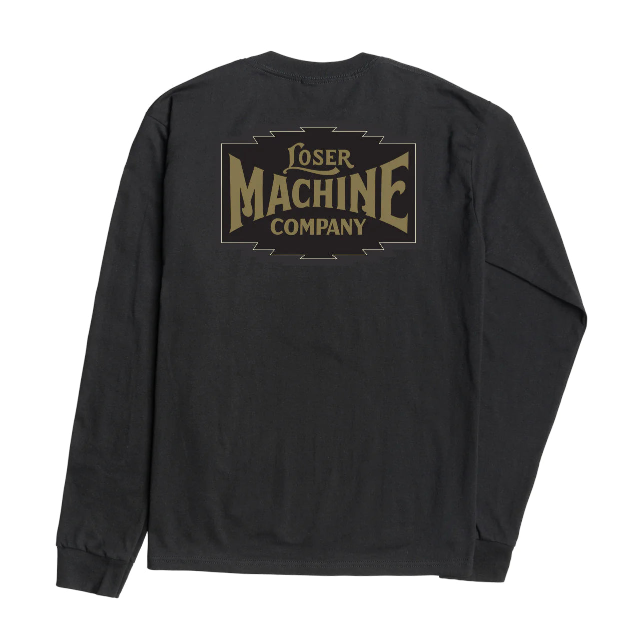LOSER MACHNE Santa Fe Longsleeve T-Shirt Black Men's Long Sleeve T-Shirts Loser Machine 