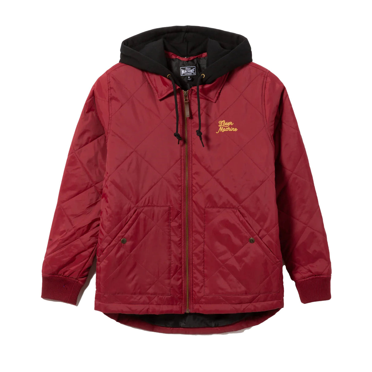 LOSER MACHINE Cannon II Jacket Burgundy Men's Street Jackets Loser Machine