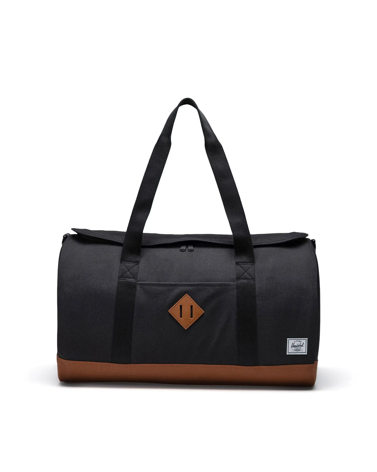 HERSCHEL Heritage Duffle Bag Black/Saddle Duffle Bags Herschel Supply Company