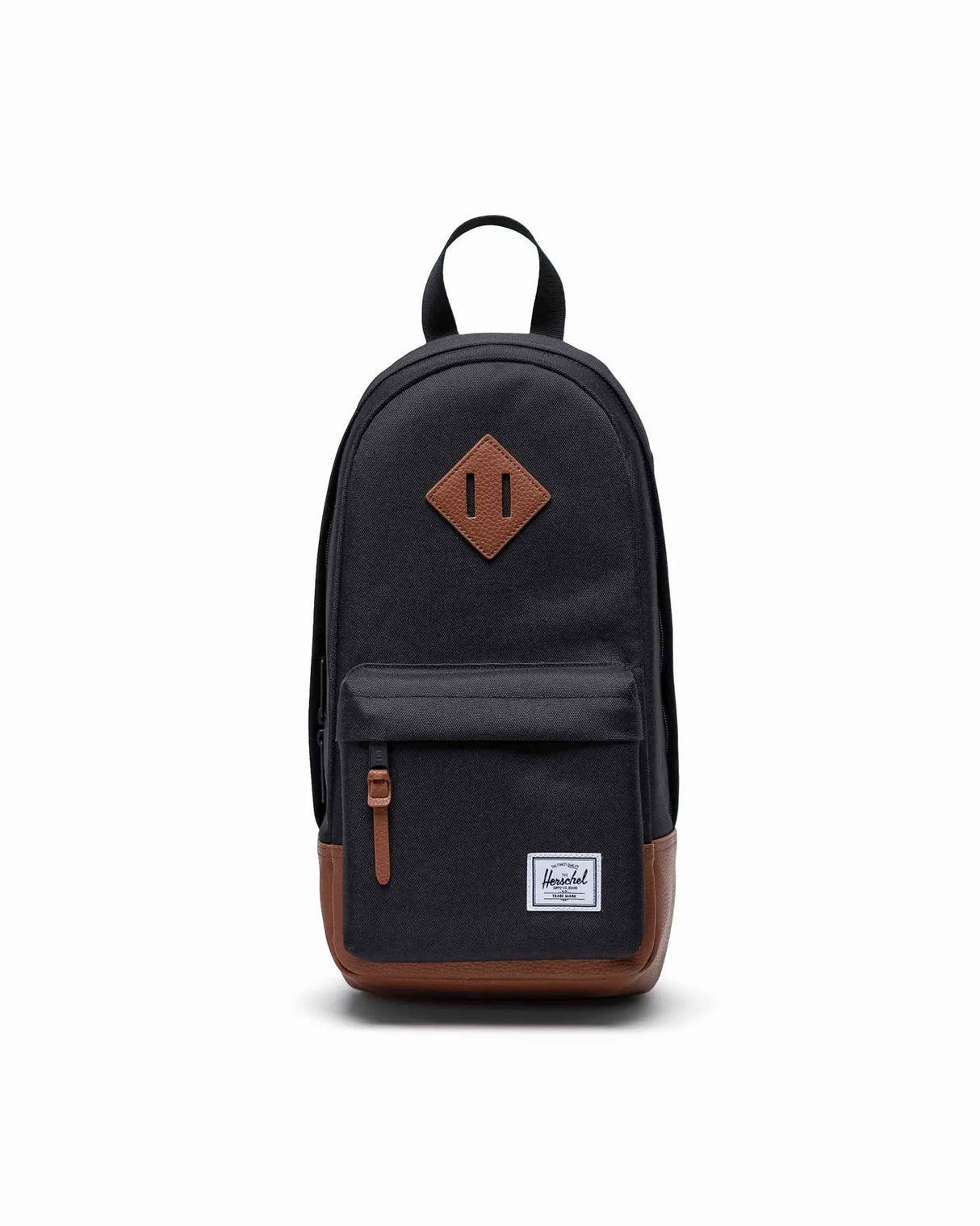 HERSCHEL Heritage Shoulder Bag Backpack Black/Tan Backpacks Herschel Supply Company