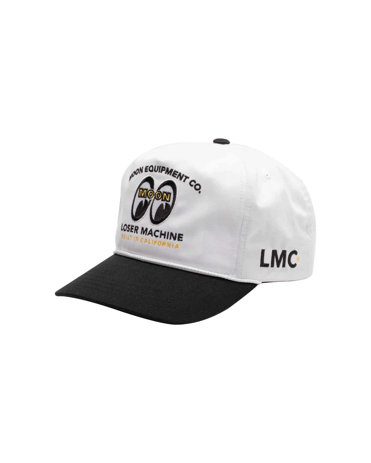 Loser Machine Gearhead Hat White/Black Men's Hats Loser Machine